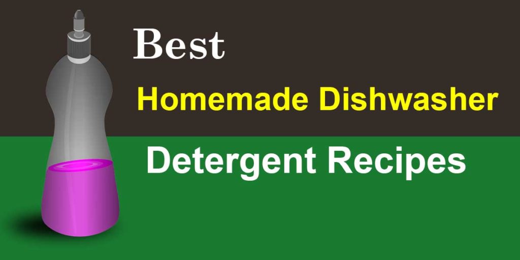 Homemade Detergent For Dishwasher