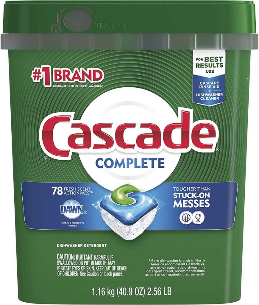 Cascade Dishwasher Pods